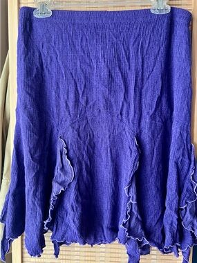 Flirty Purple Ruffly Skirt Serendipity of Maui L